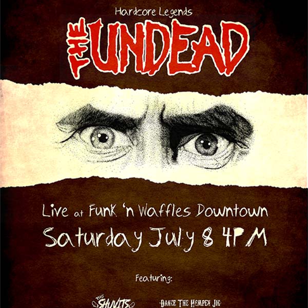 The Undead Show Flyer